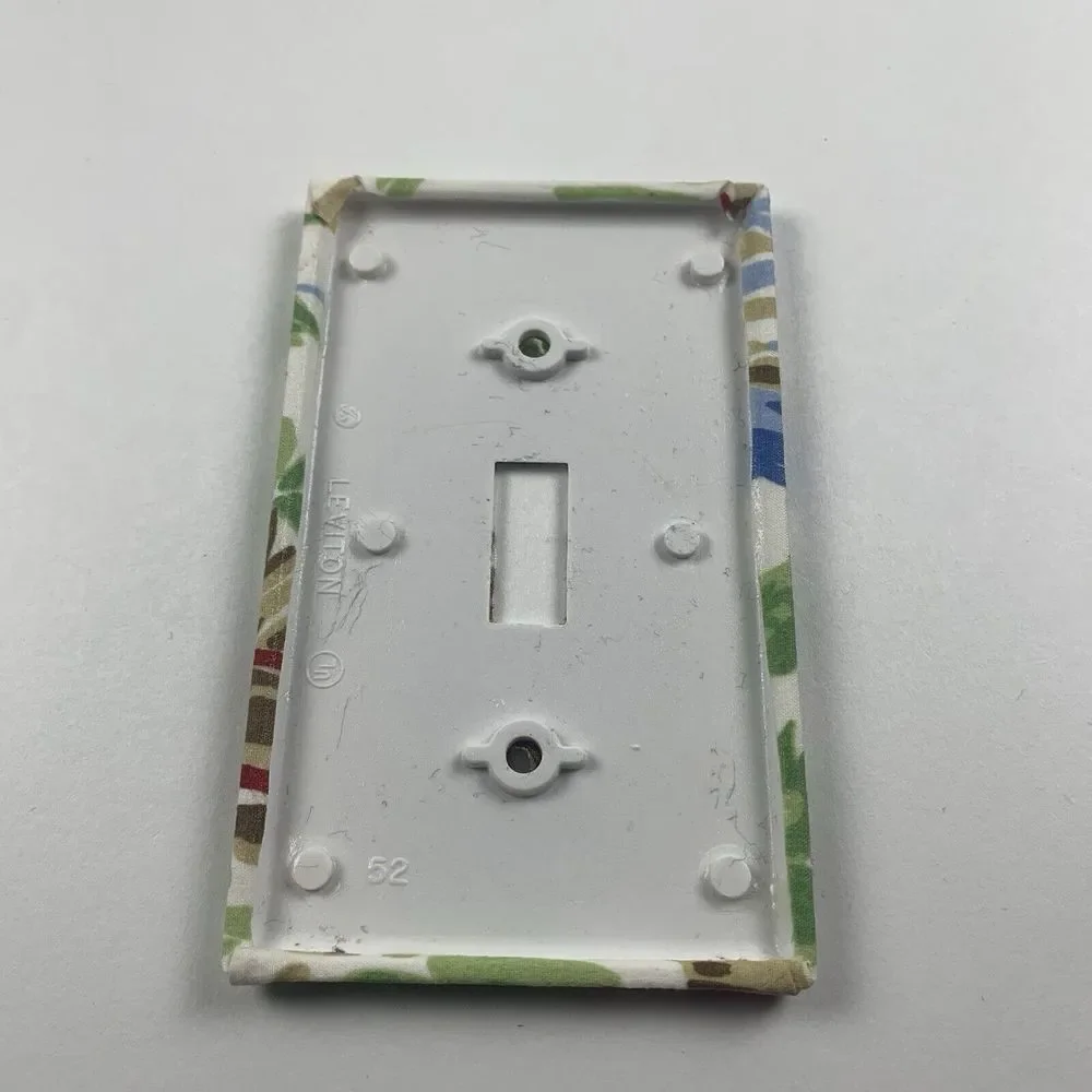 Light Switch Cover Made From Pottery Barn Kids Hawaiian Surfer Material Tropical